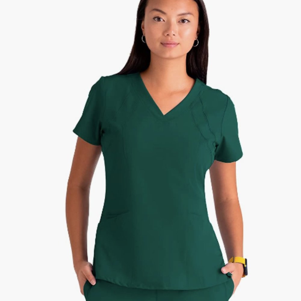 BARCO ONE - Women's Scrub Top *HUNTER GREEN*